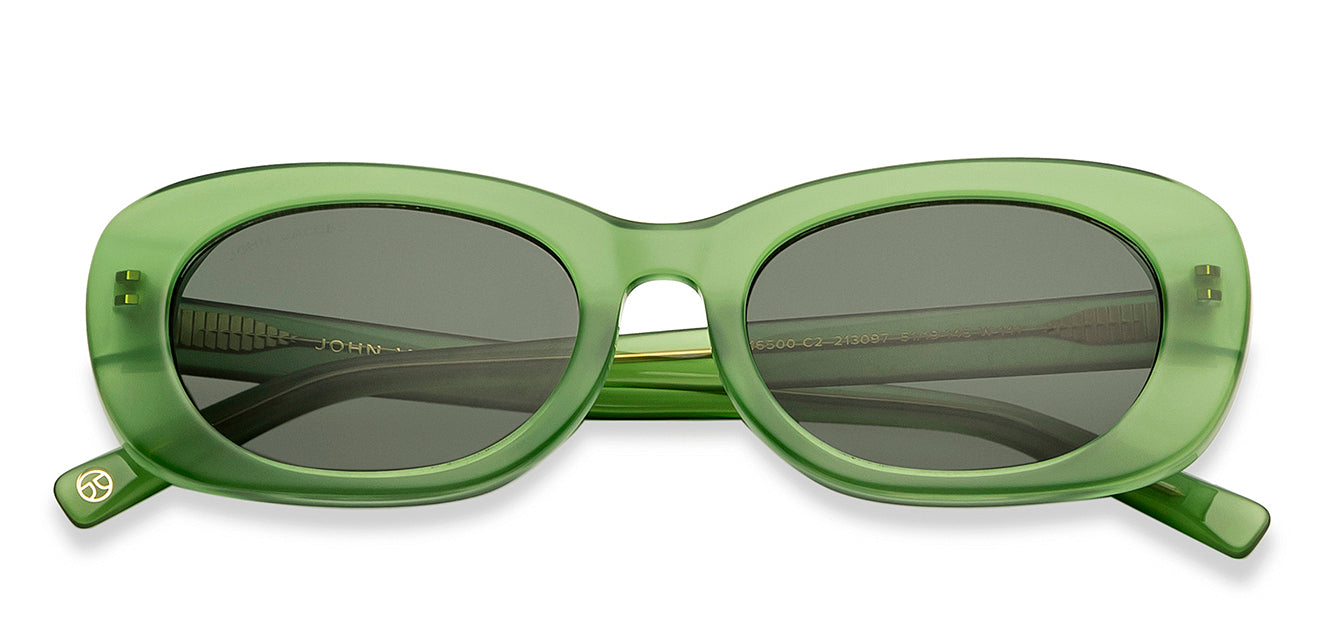 White Rectangular Slim Frame Sunglasses | PrettyLittleThing USA